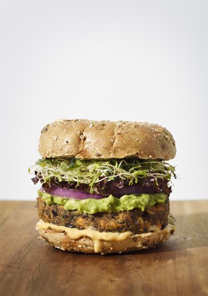 Plant based burger Plant based burger